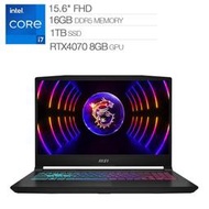 小冷筆電專賣全省~MSI Katana 15 B13 15.6吋 電競筆電 VGK-2243TW