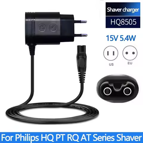 Power Adapter for HQ8505 HQ6 HQ7 HQ8 HQ9 AT610 AT920 PT860 RQ360 RQ1050 YS523 YS1107 S5000 Electric 