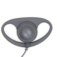 for D Shape Earphone Kenwood Soft Rubber Earpiece Headset For Baofeng Radio BF-777S/888S UV-5R K Por