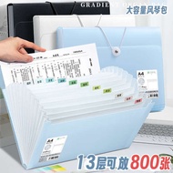 file a4 file organizer Beg simpanan kertas ujian folder beg organ 13 lapisan beg fail berkapasiti be