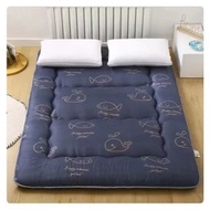 可摺疊榻榻米地板墊柔軟床墊兒童防撞墊(厚度8cm) (Color: 27) 135x200cm