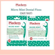 [Plackers] Plackers Micro Mint Freshens Breath (36P/90P) Dental Flossers Mint