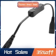 Power Extension Cord, Iec320 C7 to C8 Power Adapter Extension Cord with Switch Control with "8" Inte