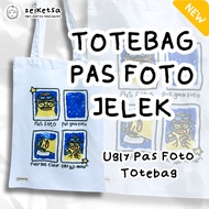 ZEIKETSA Totebag Passport Photo Ugly/ Passport Photo Totebag