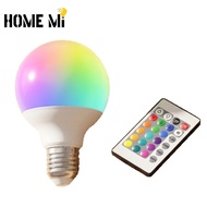 HOME MI LED RGB Remote Control Bulb Ambient Light E27 220V G70 G80 G95 G120 9W 12W 15W 18W