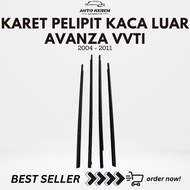 ORIGINAL AVANZA VVTI 2004-2011 EXTERIOR GLASS SEAL RUBBER Toyota Avanza Accessories