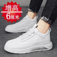 Spring Inner Heightening Men's Shoes 10cm8cm6cm Casual White Sports Shoes Men's Running Air Cushion 