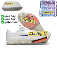 Sprint spikes shoes Maxfly 2 size:35-45 Portable breathable sprint competition special shoes shoes b
