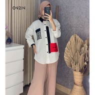 KEMEJA Women's Shirt Tops I Shirts Tops I Shirts For Women Import I Long Shirts For Women I Shirts F