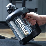 2.8L/1.8L Large Capacity Water Bottle With Straw Gym Fitness Drinking Bottle Outdoor Camping Cycling