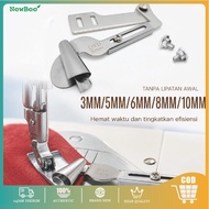 MESIN Sewing Machine Hemming Funnel High Speed Overlock Machine Practical Folding Funnel Shoe Typica