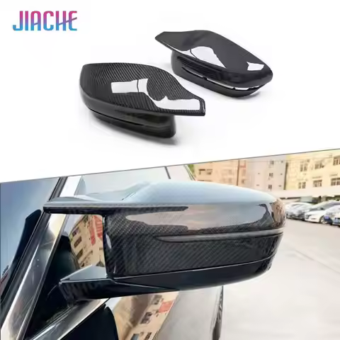 Carbon Fiber Car Rearview Mirror Cover Gap Body Kits For BMW 3 5 6 7 8 Series G11 G12 G14 G15 G16 G2