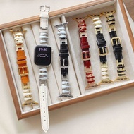 Fashion Diamond Leather Strap Suitable for smartwatch S11 10 9 8 ULTRA 7 6 5 4 SE 3 2 1