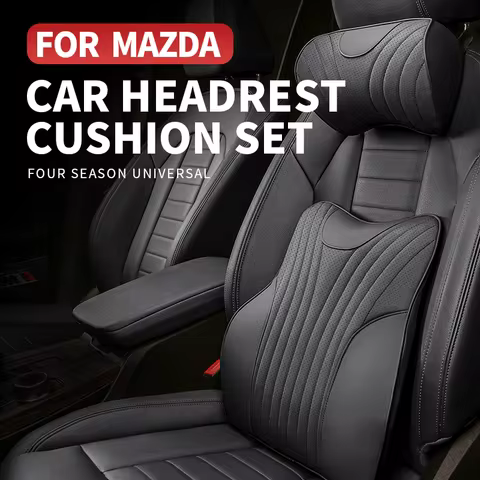 Car waist cushion Neck pillow set For Mazda3 Axela CX-4 CX-5 CX-8 Atenza CX-30 Mazda6 Mazda3 CX-50 M