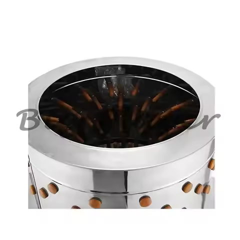 Automatic Poultry Defeatherer 60 Chicken Plucker Machine Poultry Feather Plucking Equipment