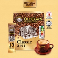 OLDTOWN Classic Instant 3in1 Premix White Coffee, 13 Sticks   (Expiry: July 2026)