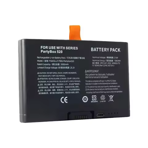 Replacement Battery For JBL Battery 600 Boombox 4 PartyBox 520/720 Wireless Bluetooth Speaker Batter