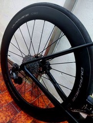 Shimano Dura-Ace C60  disc 9270  12s 頂级  全碳纖維公路車輪組