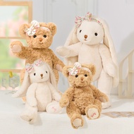 Gabriel Rabbit and Bear Plush Dolls - Soft, Huggable and Heartwarming Gifts that Offer Soothing Comp