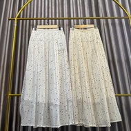 Youngmoodis shimmer premium Maya skirt shimmer 6 colors muslimah skirt