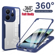 [Hai mặt 360 °] Ốp bảo vệ toàn bộ điện thoại cho Xiaomi 15 Ultra Mi 14 Pro 14t 13t Redmi Note 14 4g 