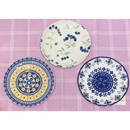 Made In Japan ️ 6 Inch Dim Sum Dish/Shallow Dish Polish Pottery Style Size: About 16 * 2cm/16 * 4cm 