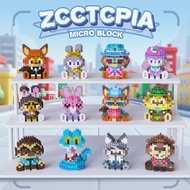 All New LS BRICKS Mini ZCCTCPIA Anime Micro Block Figure DIY Cute Collectible Brick Toy