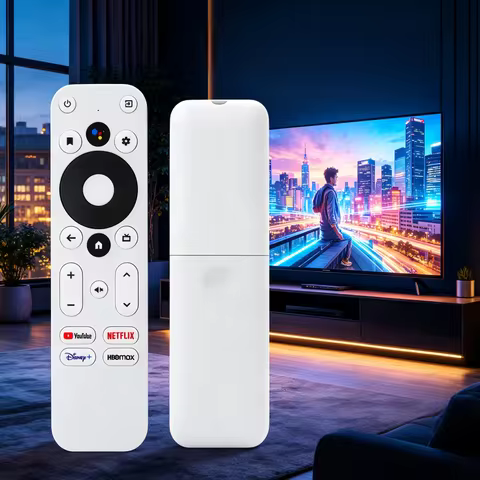 Replacement Voice Remote For MECOOL KM2 KM2 PLUS ONN Android TV Box 4K UHD Google Assistant