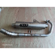Raider 150 Fi 51mm Stock Pipe Kou Emblem