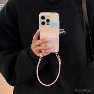 Phone Phone Case Suitable for iPhone 7 8 X XS XR XSMAX 11 12 13 14 15 16 Pro max Plus Plaid Love+Lan