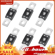 Fuse 6pcs 200Amp, High Current 200A 58V Bolt-on  Fuse for Automotive, Truck Industrial Equipment, Ma