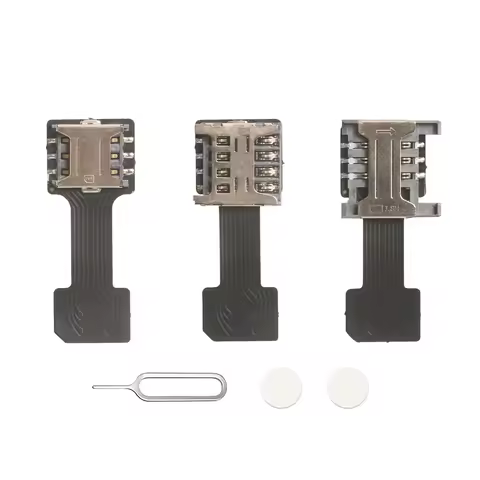 Hybrid Double Dual Sim Card Adapter Micro SD Sim Extension Adapter For Xiaomi/Redmi For Samsung/Huaw