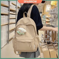 [Ready stock] Women bag school backpack Korean style bagpack large capacity school bag school bag wa