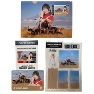 【Limited Edition】 Mayuko Morita Dartslive Card Acrylic Set • SGDARTS
