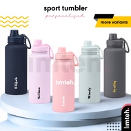 Personalised 1000ml Sport Tumbler | Insulated Tumbler | Water Bottle | Customised Christmas Gifts