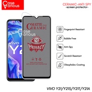 Anti-scratch Privacy Vivo Y21,Y21A,Y21S,Y21T Anti Spy Screen Protector