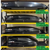 STR Car Roof Box MODEL 850L 3 COLOUR WHITE , GLOSSY BLACK , GREY (016 CONTACT US 223 FOR BETTER PRIC