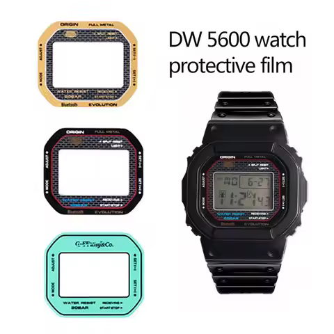 DW5600 Watch Mirror Protective Film For Casio Small Squar Tempered Film 3229 DW-5600 GW-B5600 DW-563