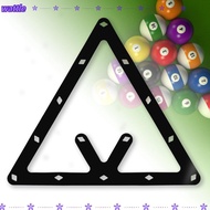 WATTLE 6pcs Ball Rack Holder, Triangle Film Billiard Ball Rack, Billiards Accessories Sheet Combo Pa