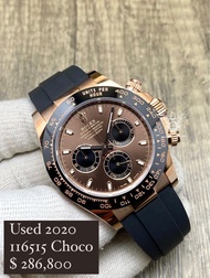 Rolex Daytona 116515LN 🤎 玫瑰金 朱古力面 膠帶🍫 116515   2020年 95%新✨