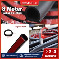 MESIN Seametal Rubber Car Door Silencer Model D Door Silencer Engine Silencer 8M