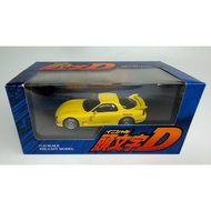 [Ready Stock] Fujimi 1/43 Initial D Mazda RX-7 FD3S Keisuke Takahashi Version, Yellow Body, with Ori