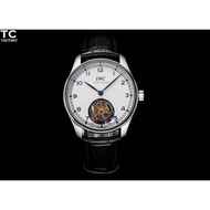 Portugal Series Genuine Tourbillon Watch!!IWCPORTUGIESER HAND-WOUND TOURBILLON Constant Power Manual