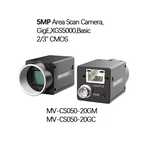 Hikrobot MV-CS050-20GM,MV-CS050-20GC,5.0MP Industrial Camera 2/3"CMOS