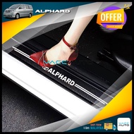 Toyota Alphard 10 Series Door Step Sticker Protector 2002 - 2007 AH10 ANH10 ANH15 MNH10 Vacc Auto Ca