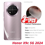 Honor X9c 5G 2024 3D Back Carbon Fiber Phone Screen Back Film for Honor X9c HonorX9c X9 X9b X9a 5G T