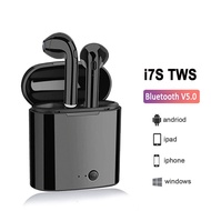 หูฟัง bluetooth i7s TWS Wireless Earphones Earbuds Headphones Bluetooth with Charging Box Handsfree 