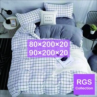 AESTHETIC SINGLE BEDSHEET STANDARD HEIGHT 20CM, Size 80, 200, 20, and 90, 200, 20