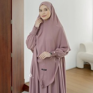 IMIZA - HADIYA KHIBAN - Khimar Bandana - ( MEDINA PLATINUM & ANTI UV UPF 50+) Khimar Tudung Khimar L