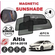 altis 08 magnetic sunshade 4pcs